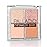 Palladio Eyeshadow Quads, Velvety Pigmented Blendable Matte, Metallic & Shimmer Finishes, Creamy Formula, Four Way Quad Eye Shadow Palette, Talc-Free (Honey Pie)