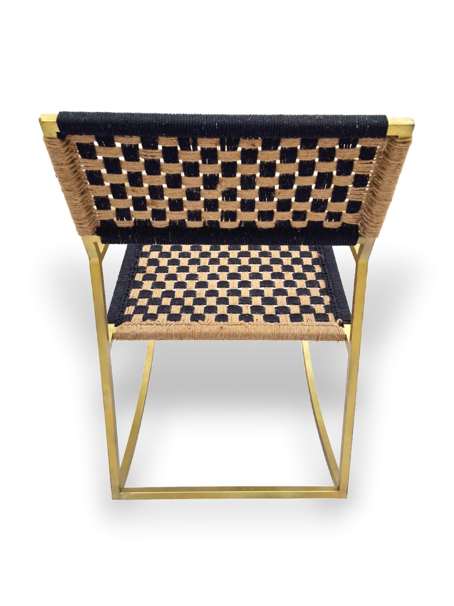 IMPREXIS STORE Hand-Woven Iron Powder Coated Rocking Chair 3