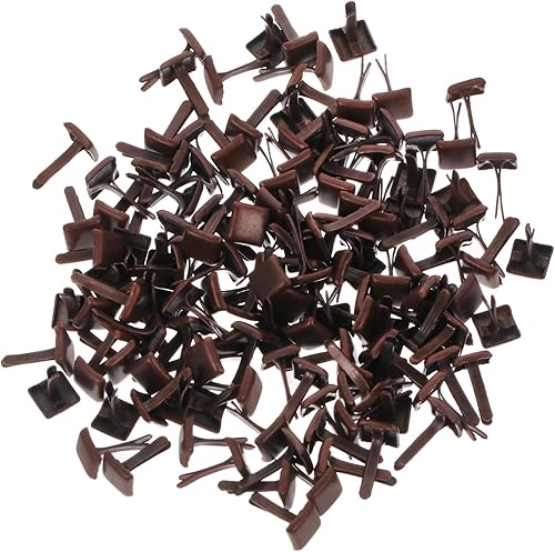 VILLCASE 300 uñas decorativas antiguas con patas para manualidades y clavos para ropa, zapatos y accesorios para proyectos de adorno