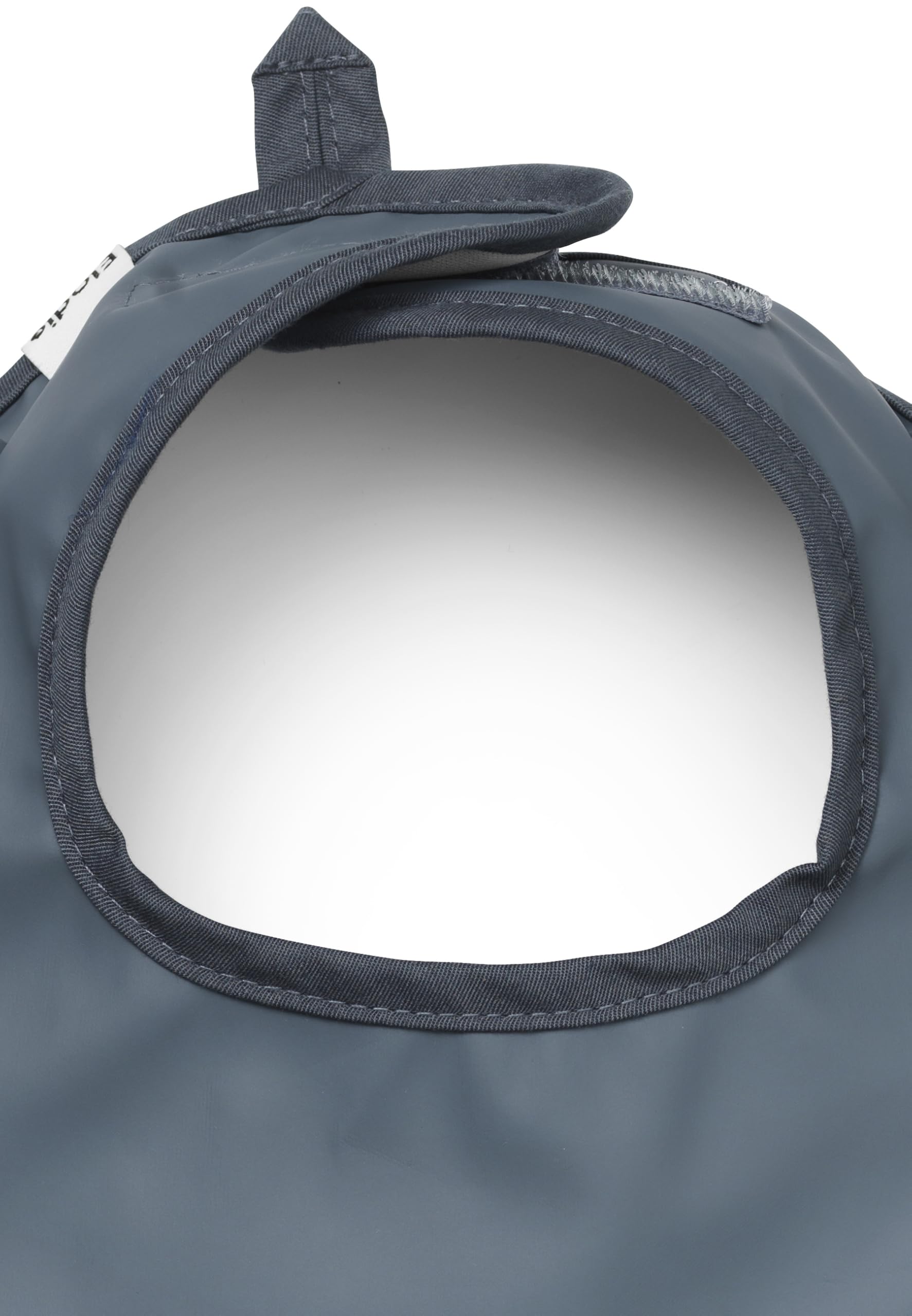 Elodie Details Bavoir Bébé Imperméable Souple Récupérateur - Design Scandinave - Humble Hugo, Bleu
