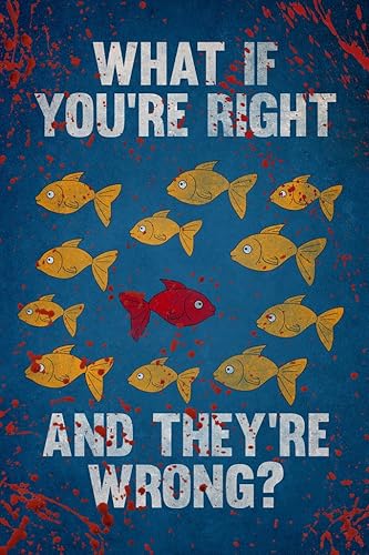 Miniatura 1 de Póster impreso de What If Youre Right And Theyre Wrong Fargo Bloody Movie Spoof (12 x 18 pulgadas)