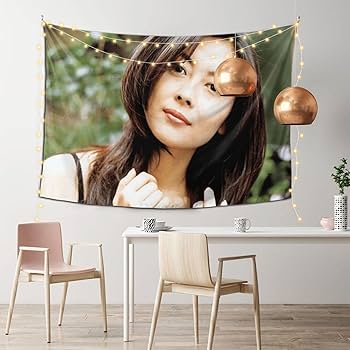 中山美穂 壁掛け 布製 タペストリー Amazon.co.jp: 中山美穂 タペストリー 個性壁飾り 背景布 家飾り