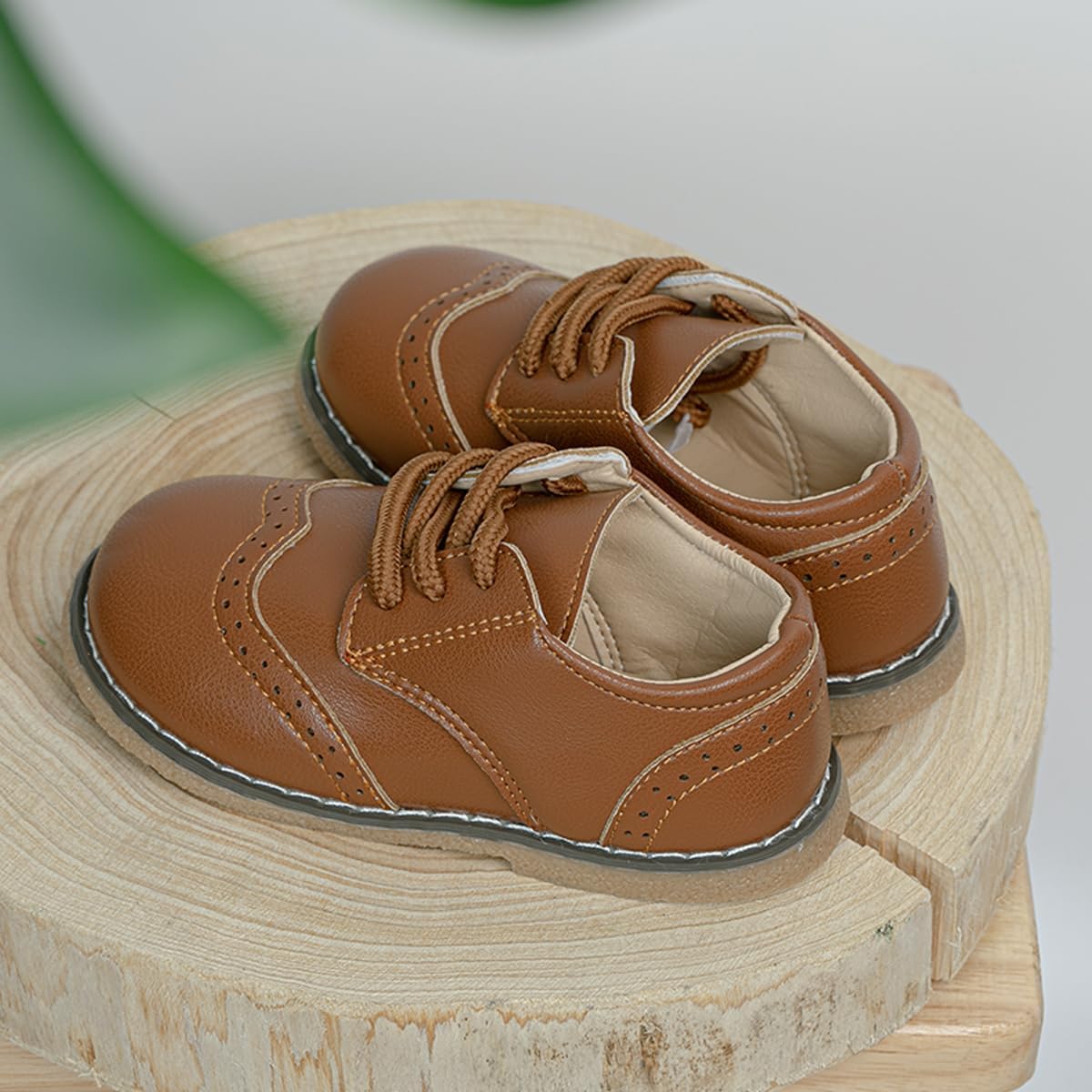 Casazoe Boys Girls Oxford Wedding Dress Shoes Classic School Uniform Flats Formal Casual Loafer for Toddler Little Kid - Image 6