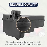 Vista 3 de 590949 Tanque de combustible del motor, tanque de combustible de gasolina con línea de combustible y válvula de cierre de combustible reemplaza