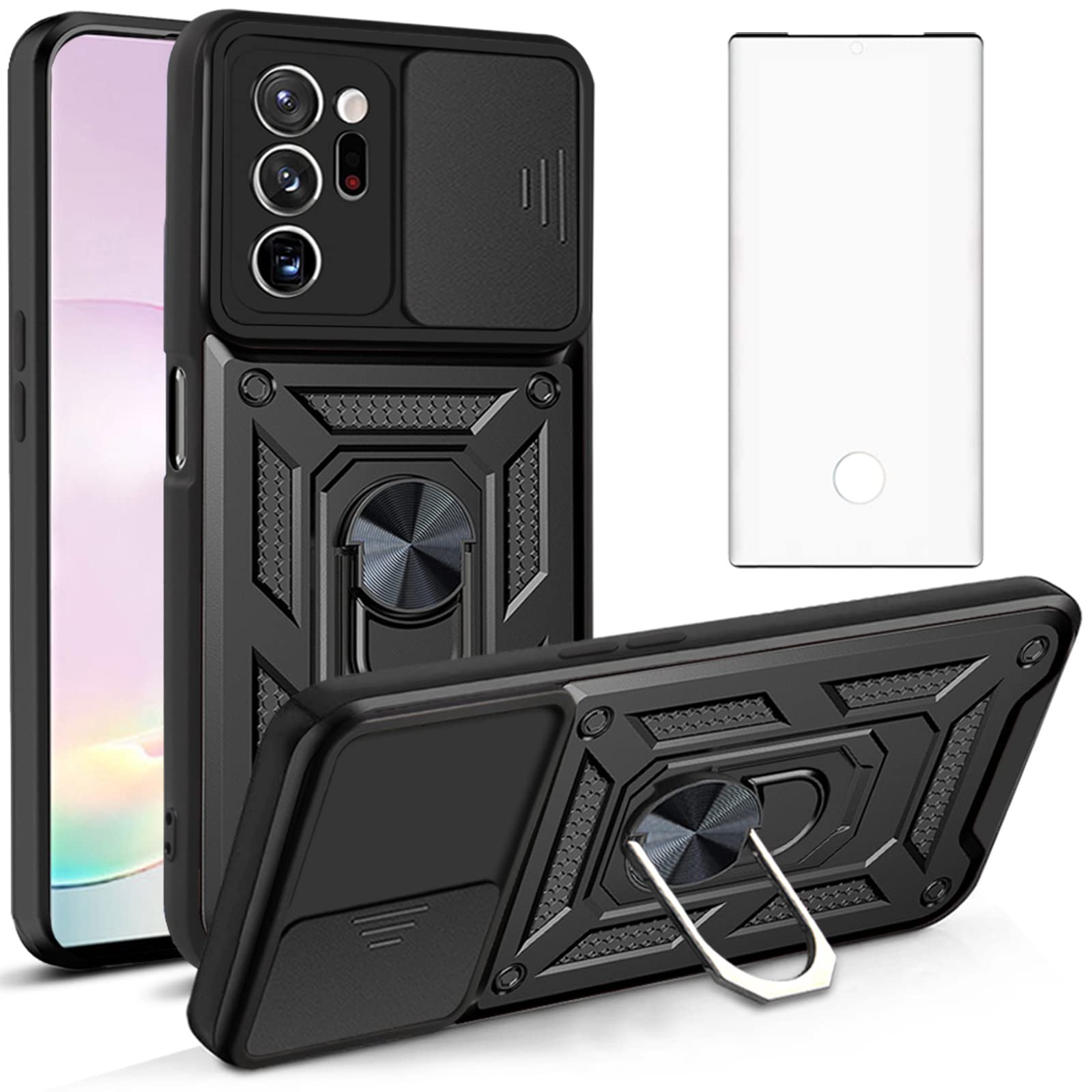 Coque Samsung Note 20 Ultra protège-écran et objectif pour éviter les bris - 8