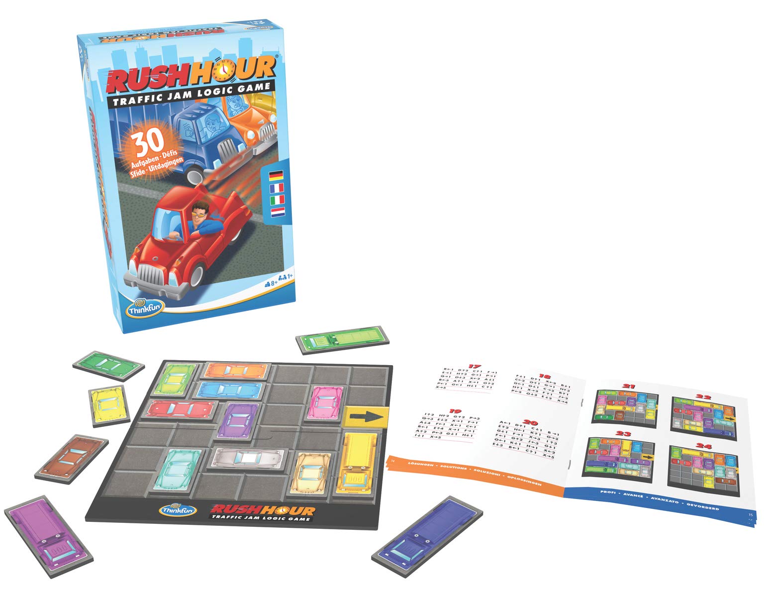 ThinkFun- Automatico Colore: Rosso, 76439
