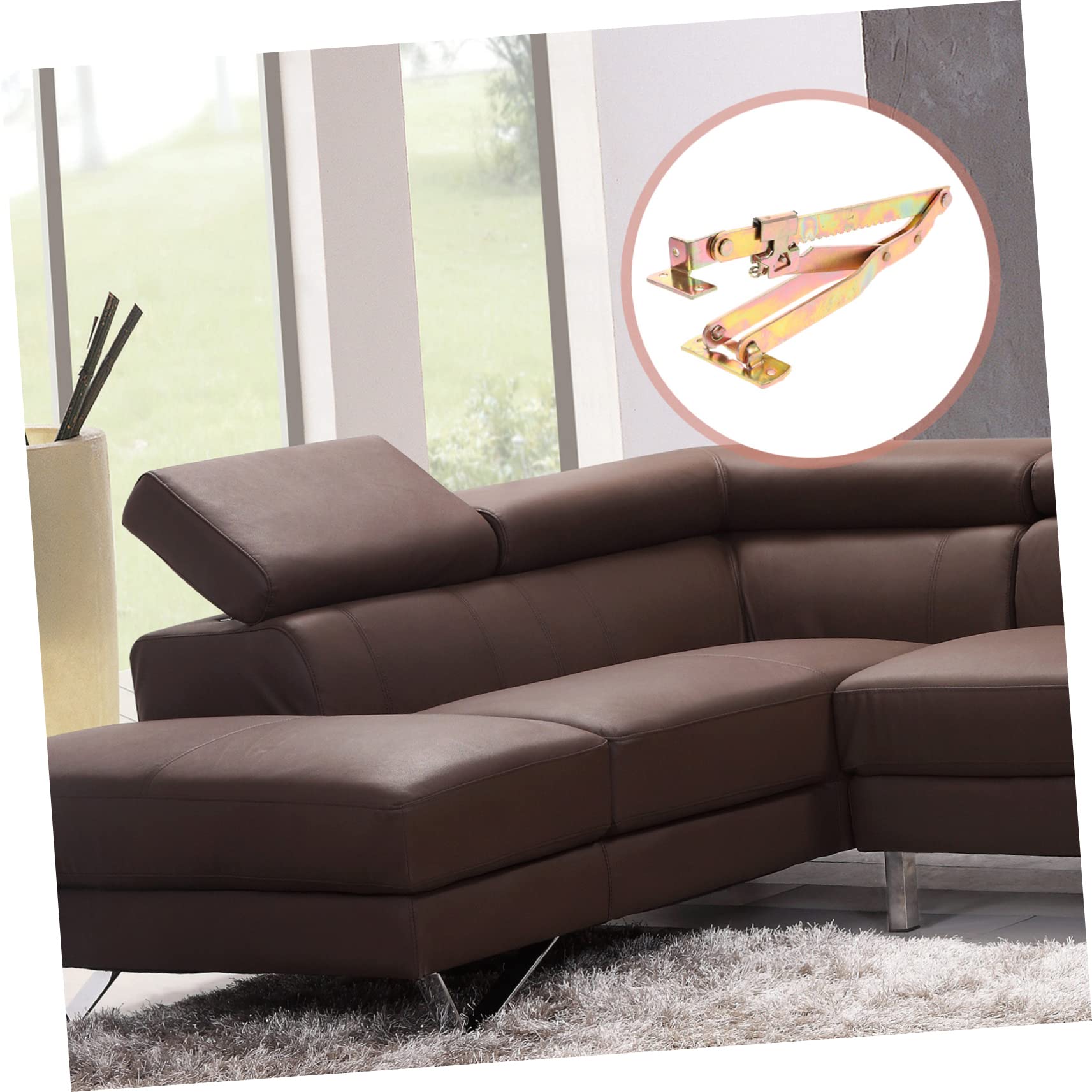 SEWACC Adjustable Sofa Support Bracket Heavy Duty Folding Lifting Frame for Sofa Bed and Massage Table Easy Install with Smooth Operation and Low Noise