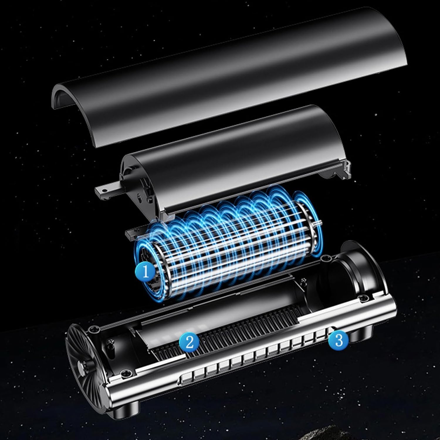 Adjustable Car Windshield Fan Car Cooling Fan Dashboards Car Fan Car Fan Backseat Fan ABS for All Car