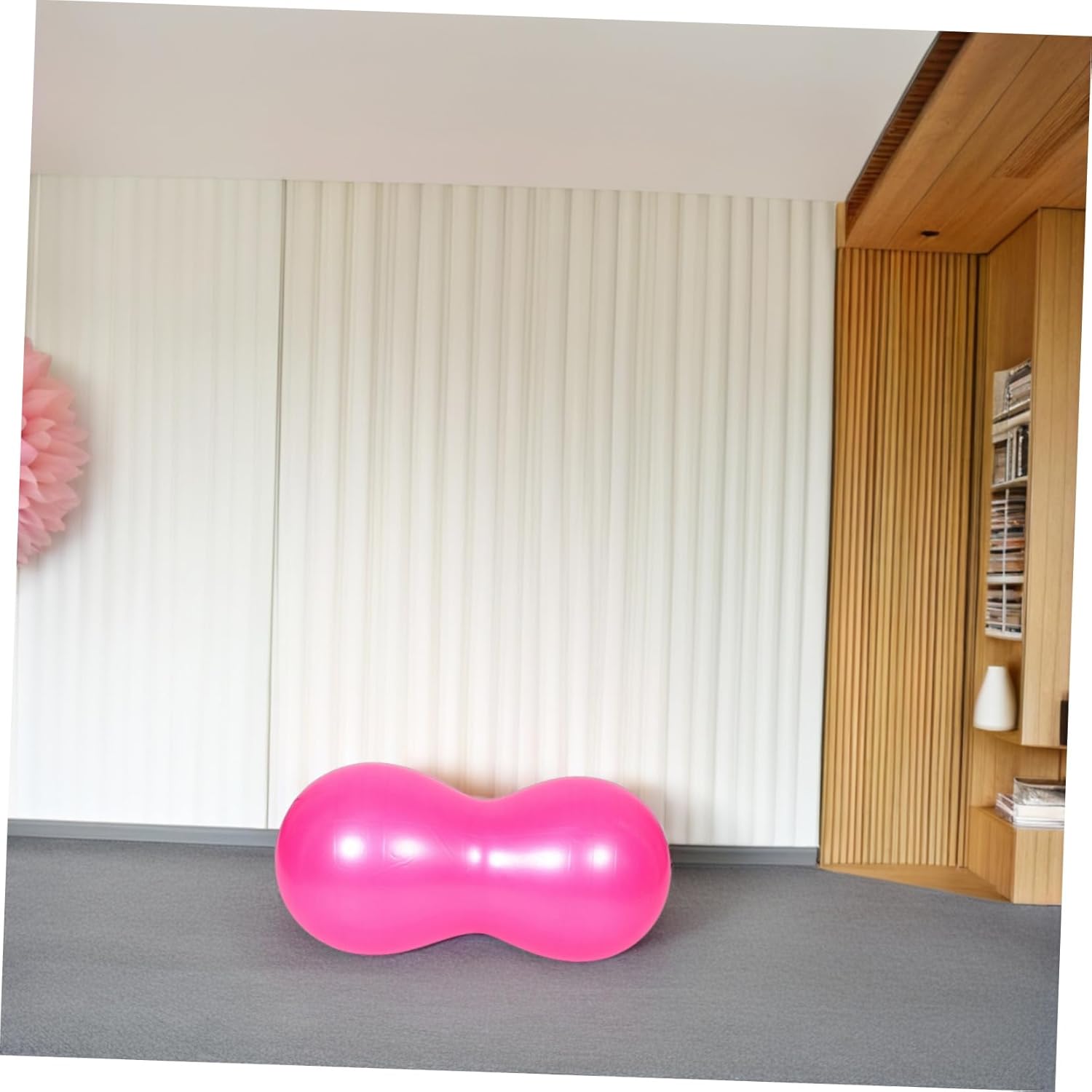 YARNOW Boy Girl Yoga for Sensory Training and Fitness Inflatable Exercise for Balance Coordination and Flexible Seating for Home School and Gym Activities