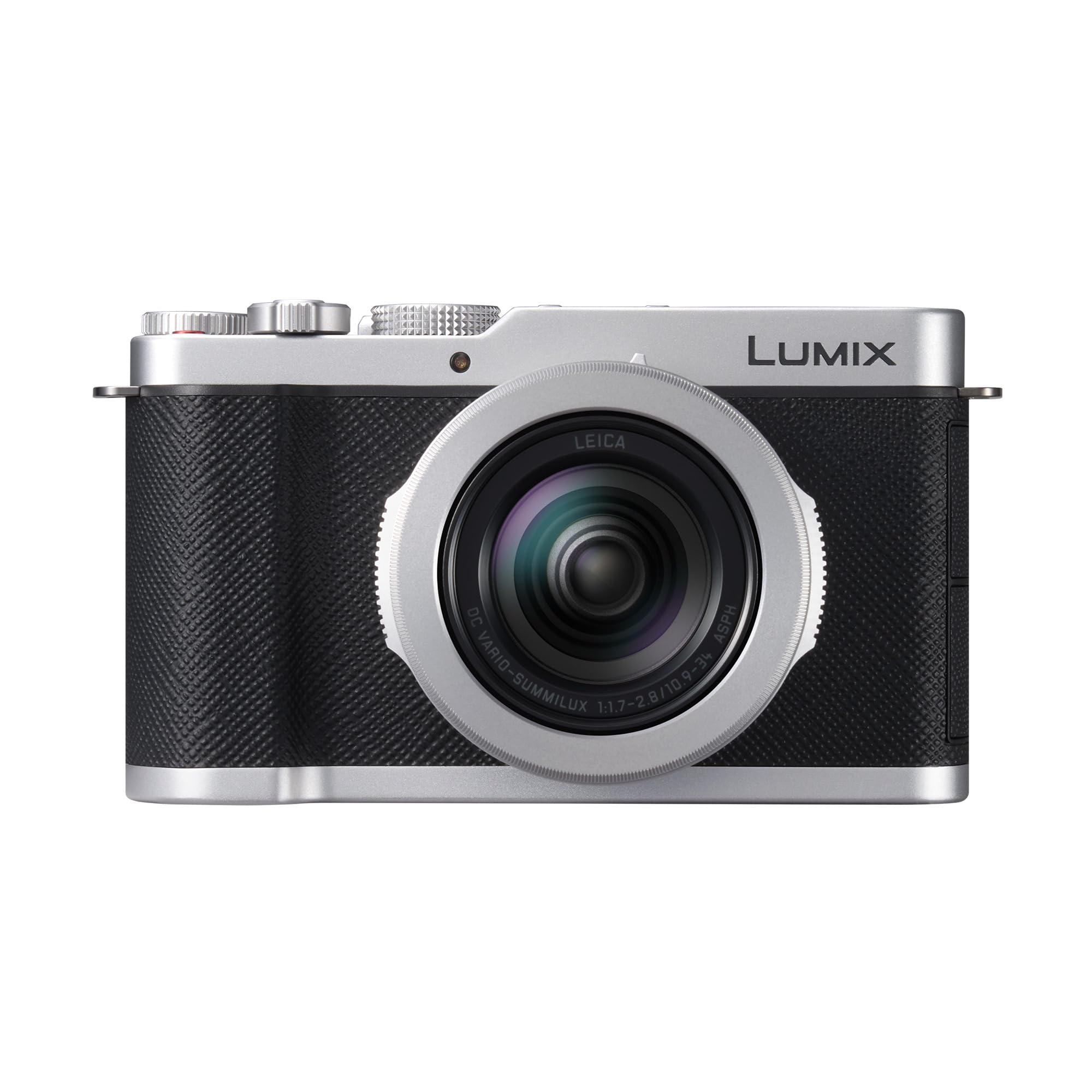 Panasonic LUMIX DC-​L10E-​S Premium Cámara Compacta con Objetivo Leica 24-​75 mm F1.7-​2.8, 20,​4 MP, Enfoque Automático Híbrido de Fase, Vídeo 4K, Disparo Vertical, Color Plateado