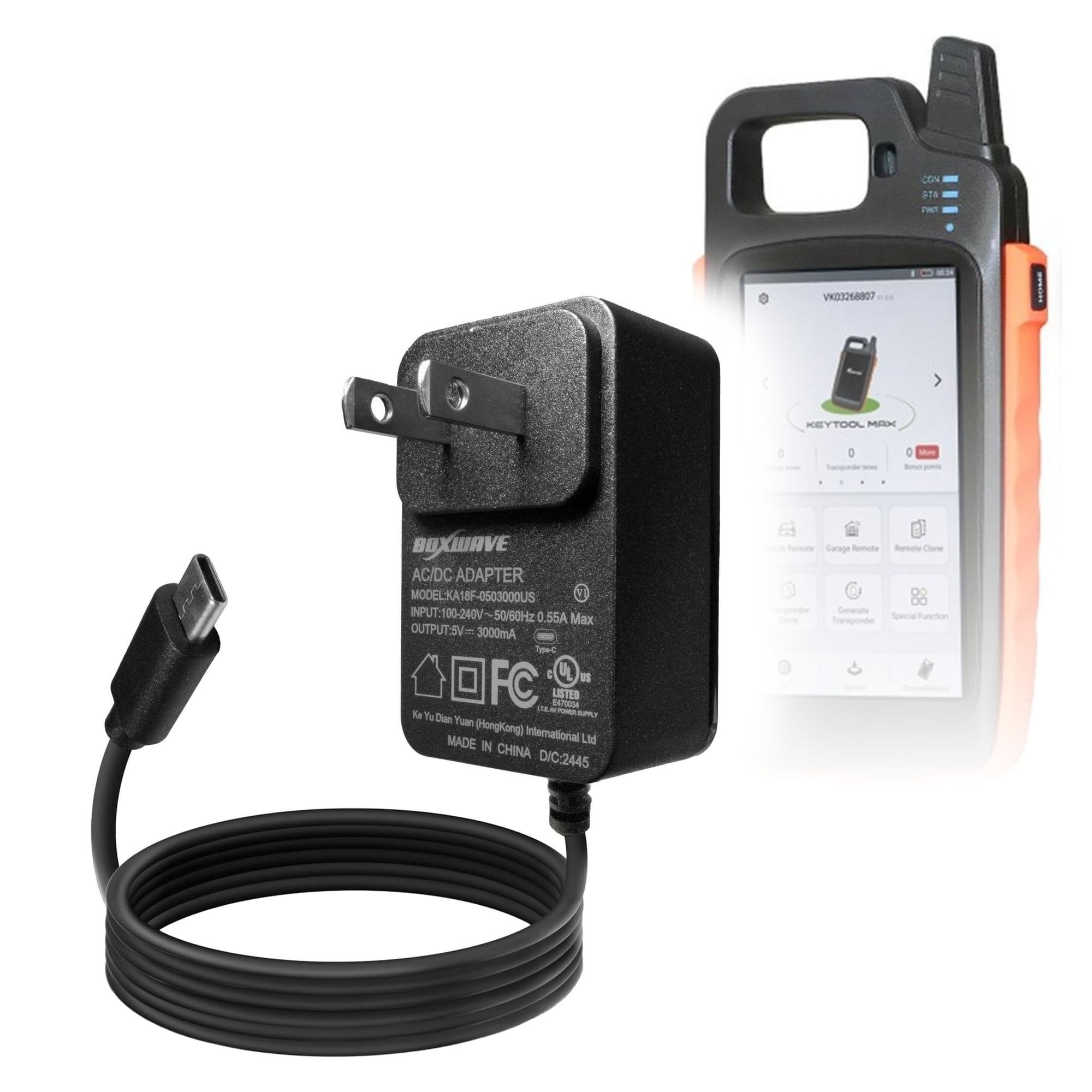 SILICON、QUICK CHARGER  HR-MAX40 Amazon.com: BoxWave Charger Compatible with Xhorse VVDI Key Tool