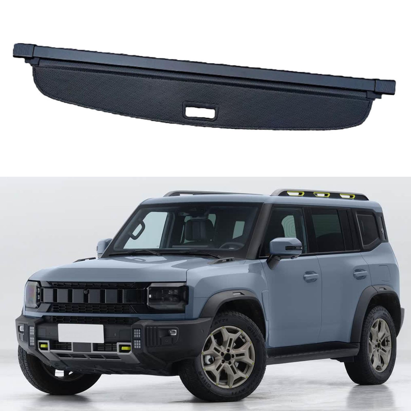 SXLGDW Car Retractable Rear Trunk Parcel Shelf,Compatible with JETOUR Traveler 2023+,Car parts