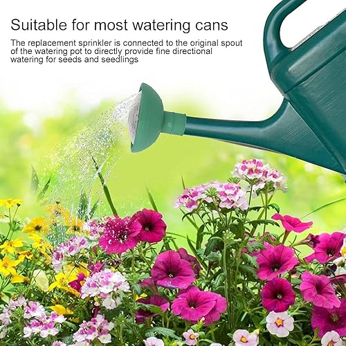 Miniatura 4 de Regadera universal para jardín, cabezal de rosa, rociador de agua, se adapta a todas las regaderas, boquilla de boquilla de repuesto de boquilla de