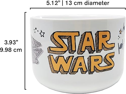 Miniatura 4 de Katalyst Licencias y promociones Star Wars Ramen Bowl y palillos Space Chase Millenium Falcon Tie Fighter X-Wing