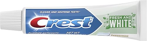 Miniatura 3 de Crest Pasta de dientes Fresh & White, pasta de menta Gleem, 2.4 oz