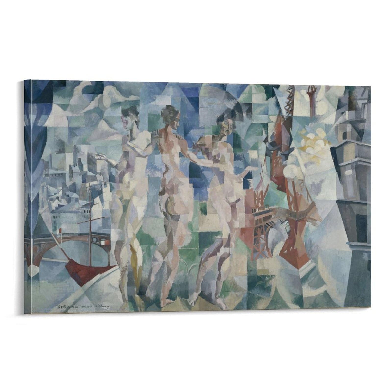 Amazon.co.jp: Robert Delaunayロベール・ドローネー抽象絵画《による