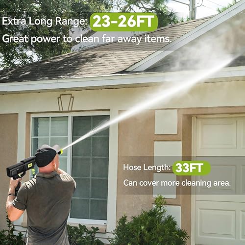 Miniatura 4 de Lavadora a presión inalámbrica portátil B7