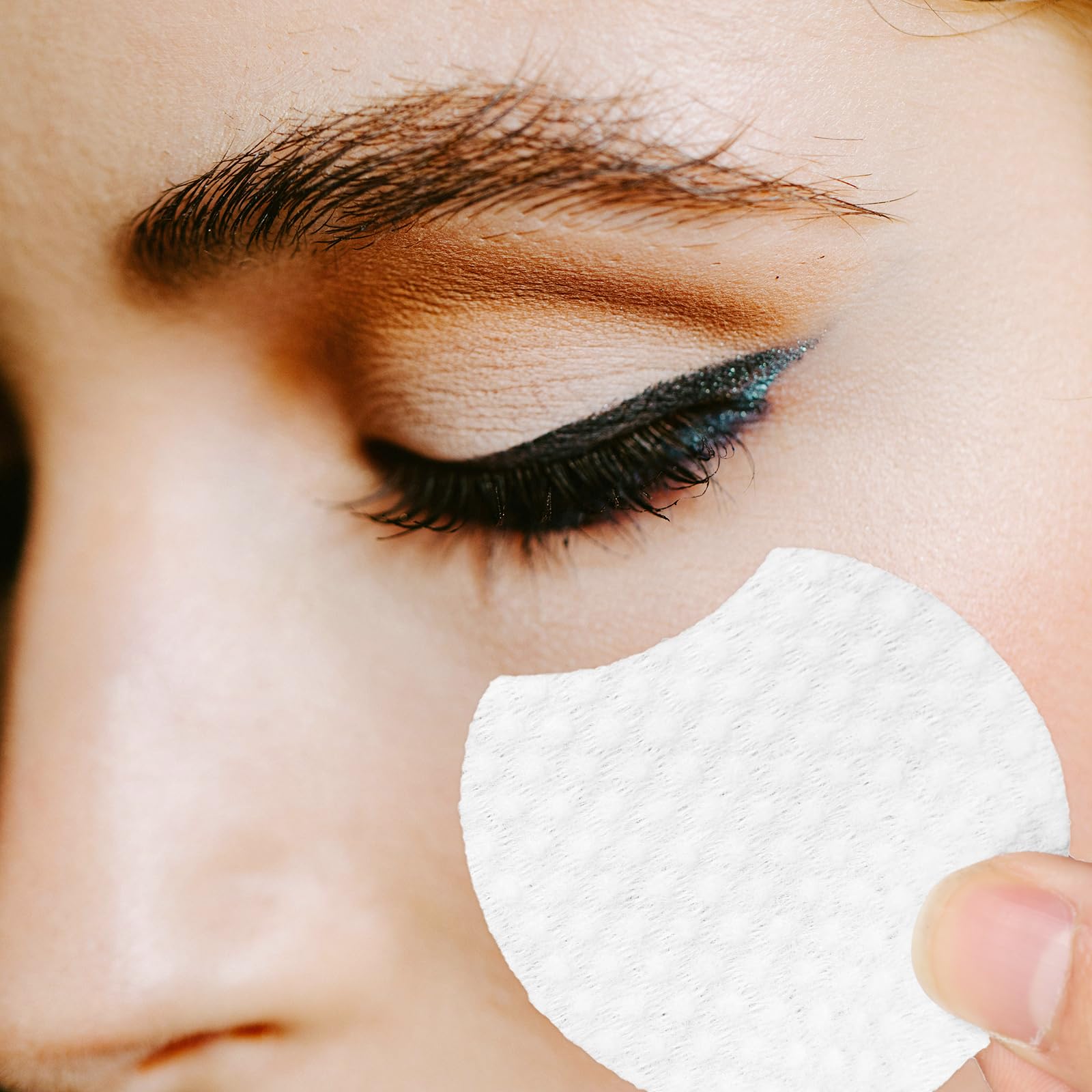Beaupretty Thick Makeup Remover Pads 900Pcs Pearl Pattern Facial Cleansing Rounds for Daily Makeup Removal and Skin Care - Image 2