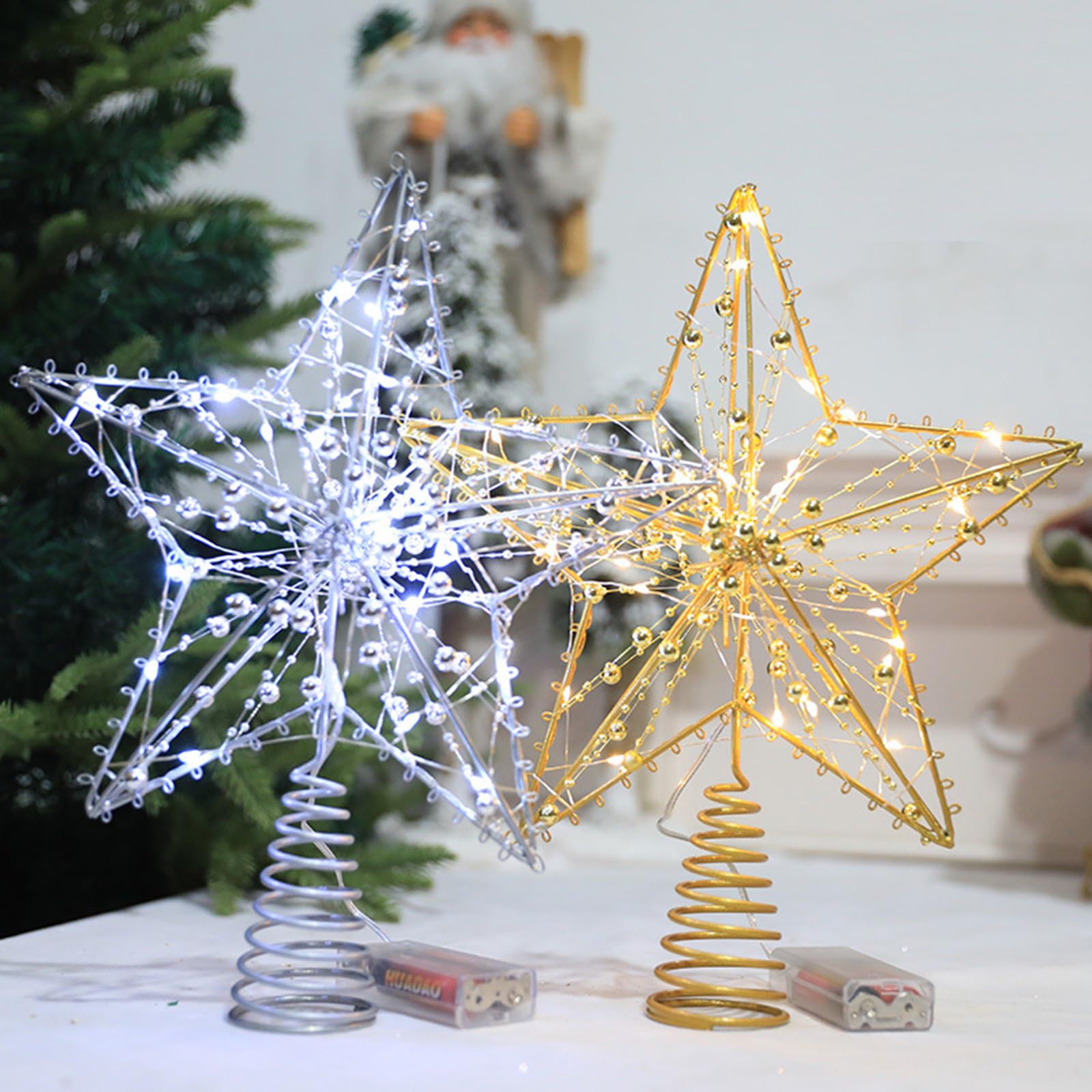 Amazon.co.jp: ツリートップ クリスマスツリー 星 トップ クリスマス