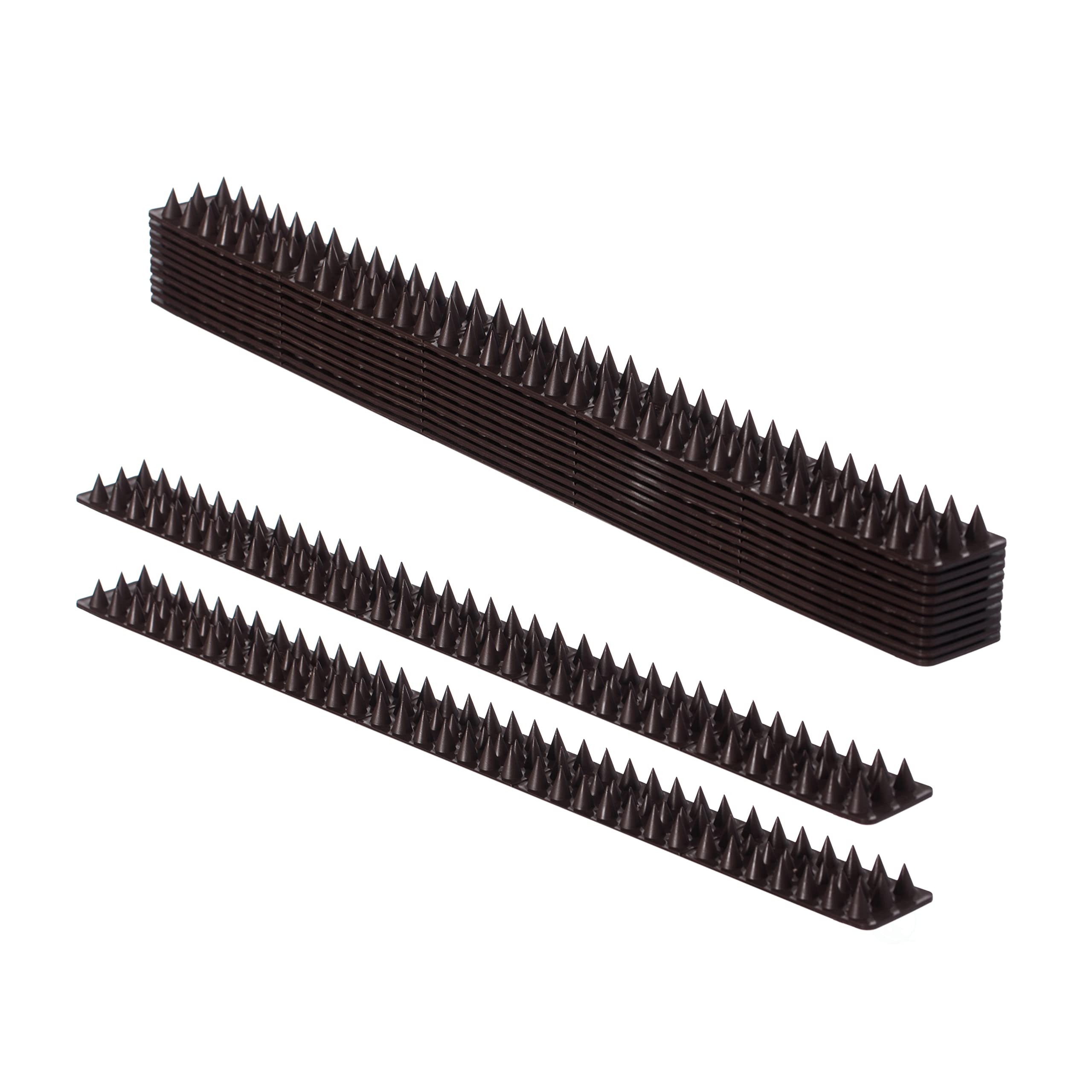 Pics de clôture anti oiseaux Gardenised QI004402 lot de 10 pointes en plastique