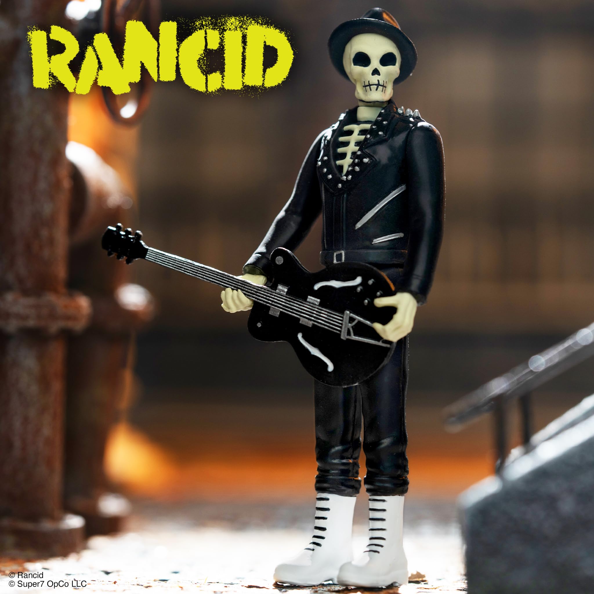 Amazon.co.jp: ランシド Re Action フィギュア RANCID Punk Skeletim