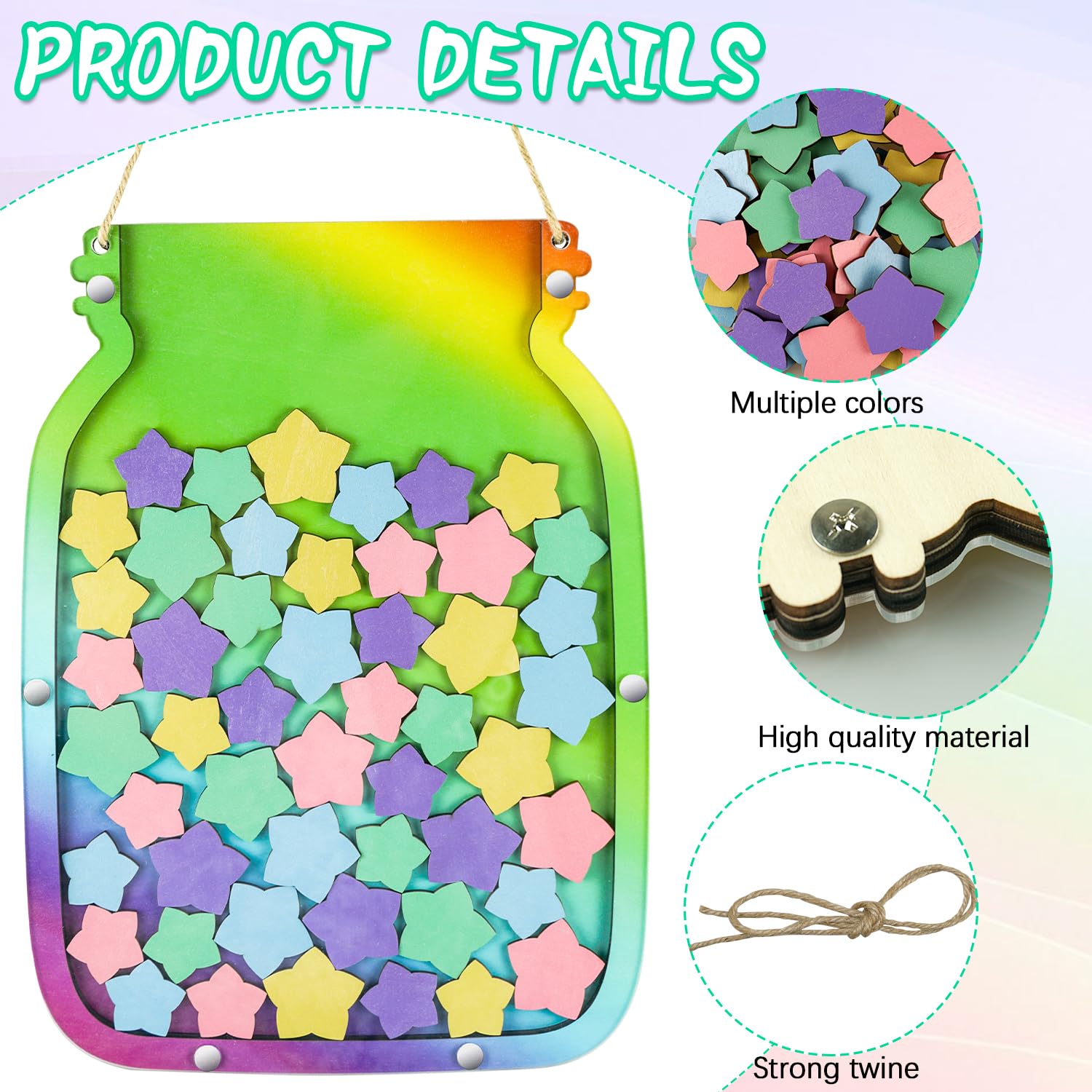 Snapklik.com : 11.8 X 8.66" Classroom Reward Jar For Kids Personalized ...