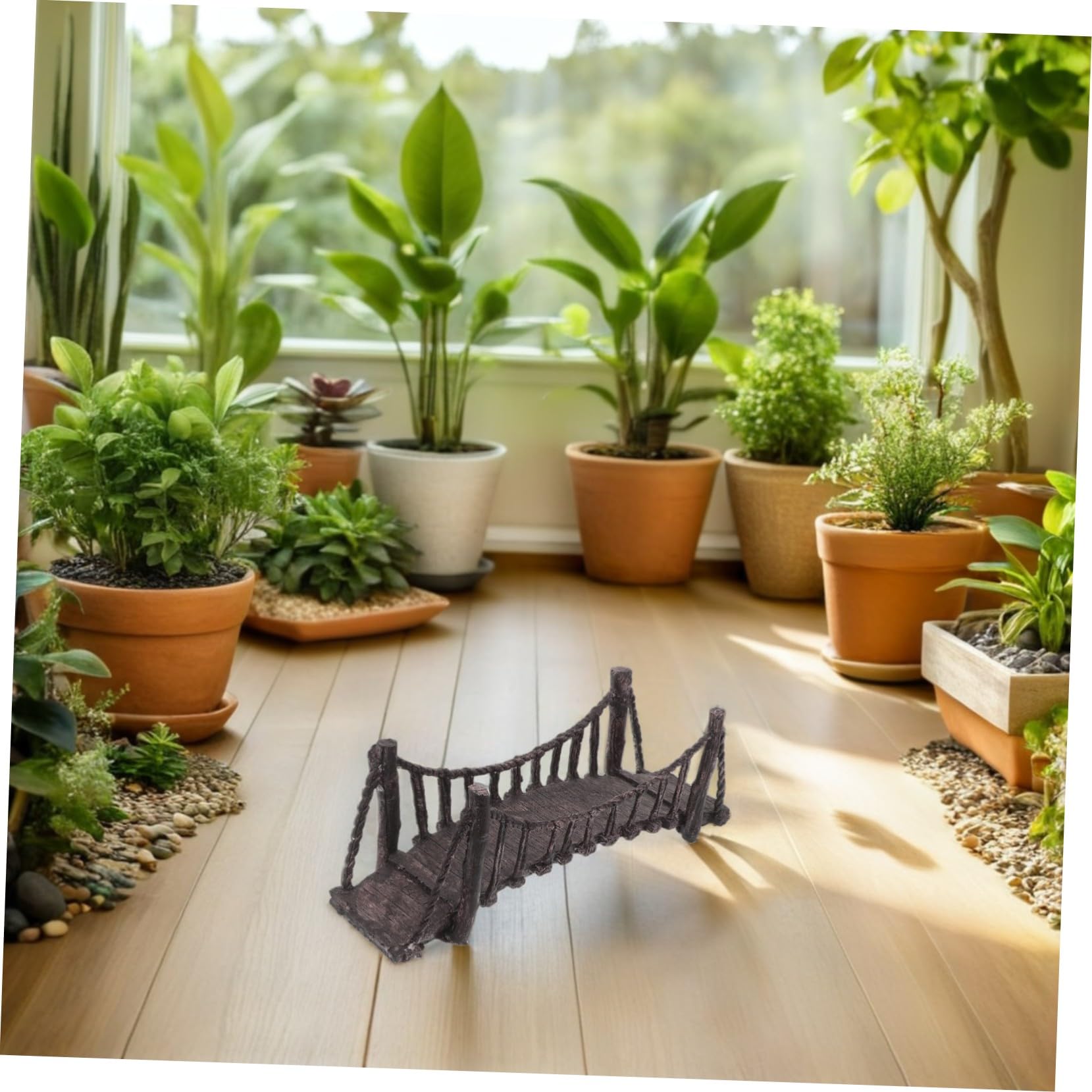 Toddmomy 5 Szt. Częściowy Dekoracji Do Akwarium Miniaturowy z Żywicy Wiszący Ozdoba Zen Garden Łatwy Montaż Trwałe Mikroelementy Do Terrarium i Domków dla Lalek