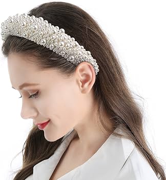 Amazon.com : QIANXUAN Fashion Headbands For Women's Hair White