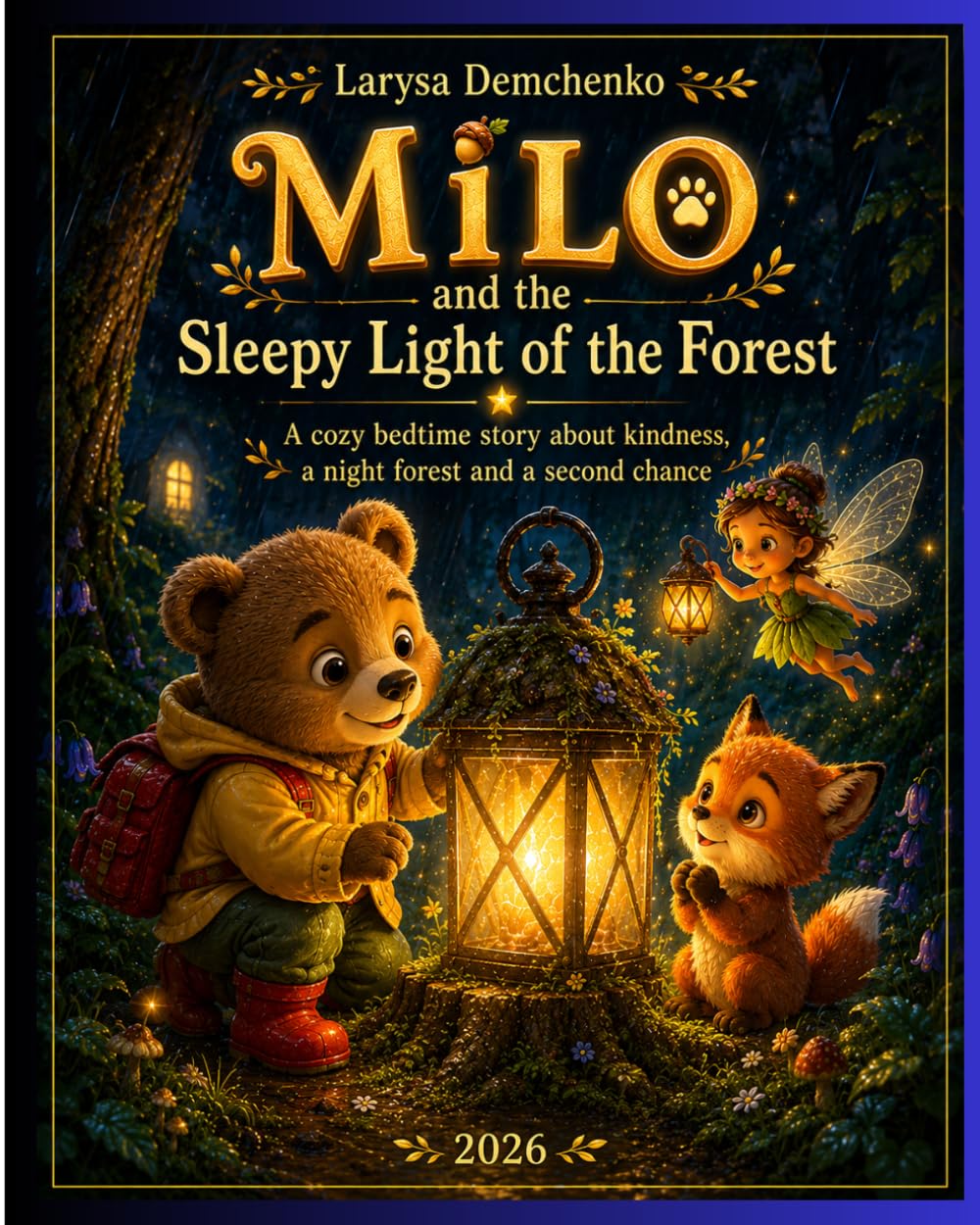Milo and the Sleepy Light of the Forest: A Cozy Bedtime Story About Kindness, the Night Forest, and a Second Chance (Milo the Bear and his adventures in the magical forest)