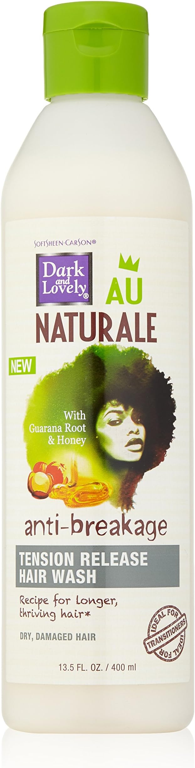 Dark and Lovely Au Natural Anti-Breakage Tension Release Wash, 13.5 Fluid Ounce