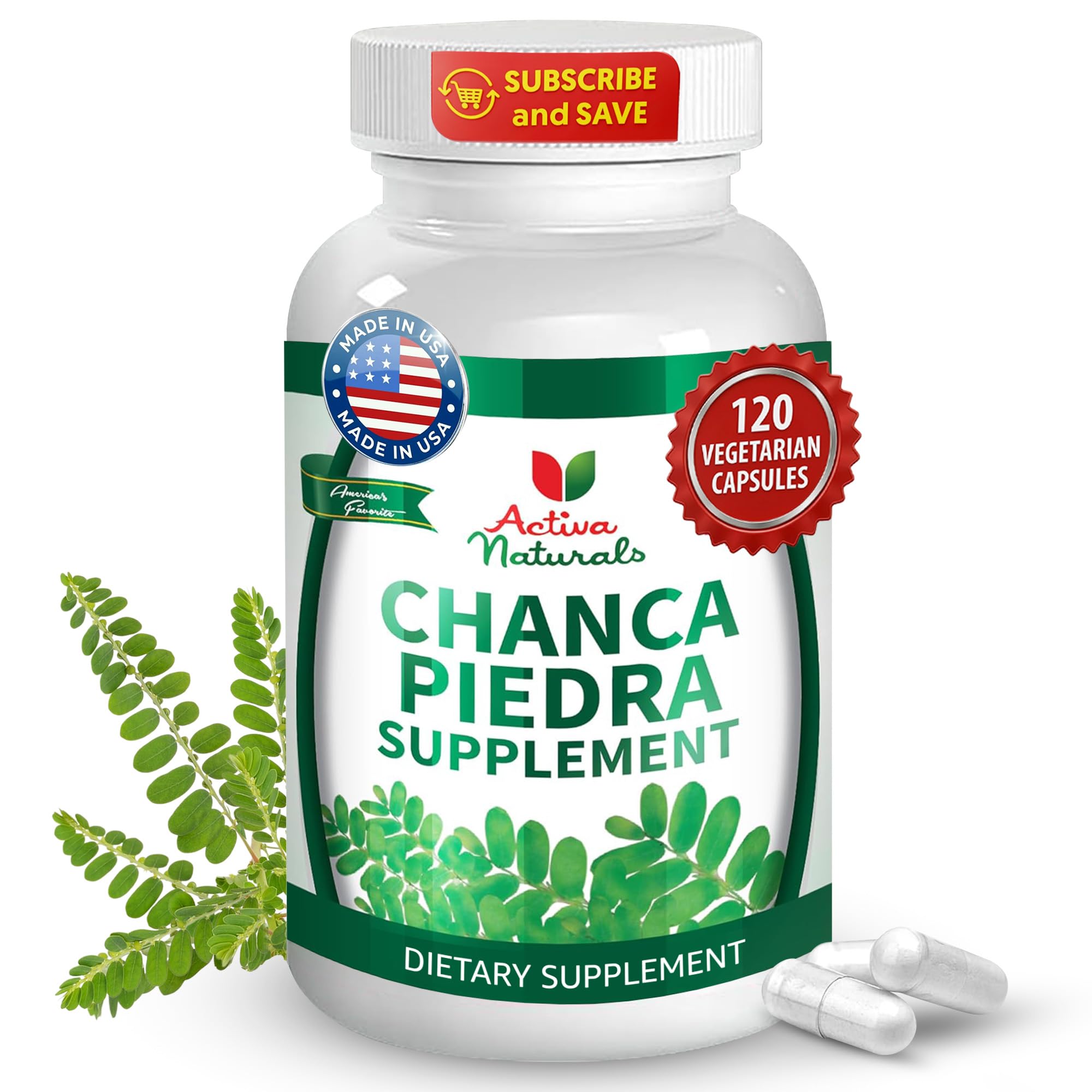Amazon.com: Activa Naturals Chanca Piedra 500mg - 120 Plant-Based Capsules  - Phyllanthus Niruri Herb Extract for Kidney & Gallbladder Support -  Natural Urinary Tract Wellness - Non-GMO, Made in USA : Health & Household