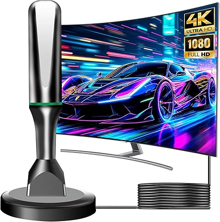 ATVFuture TV Antenna for Smart TV: Indoor HD 360° Reception