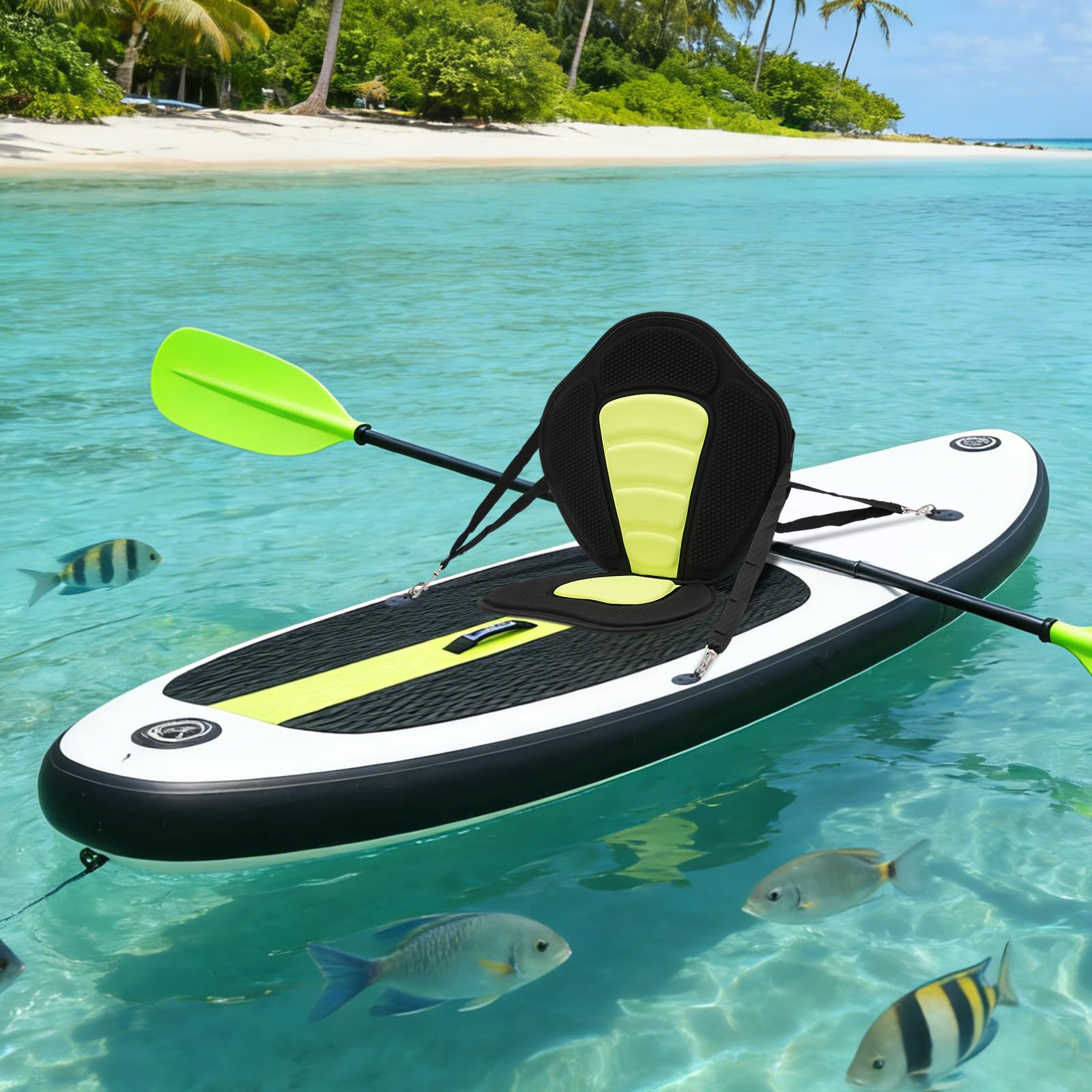 Kajak Sitz, Abnehmbar Einstellbar Kajaksitz Board für Stand Up Paddle