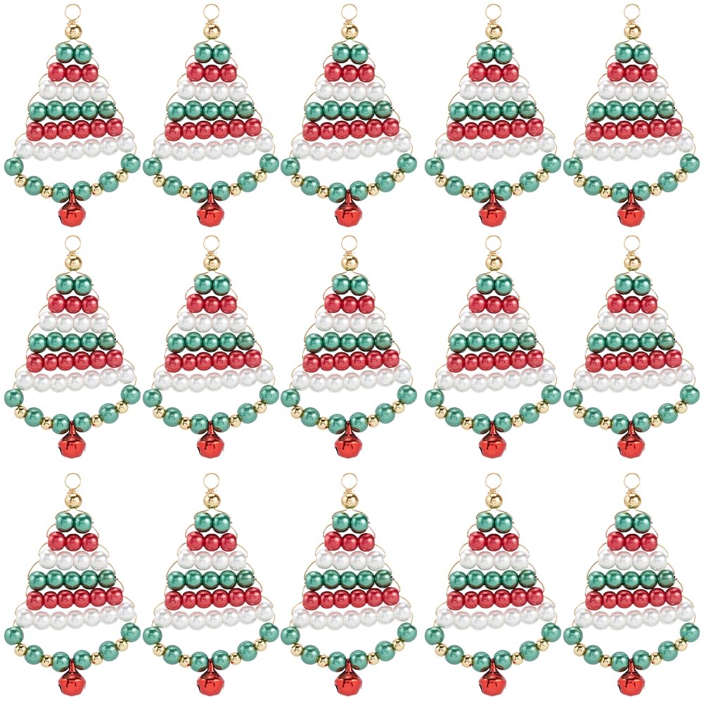 Kit Breloques Noël SUNNYCLUE pour Réussir Facilement vos Bijoux Faits Main