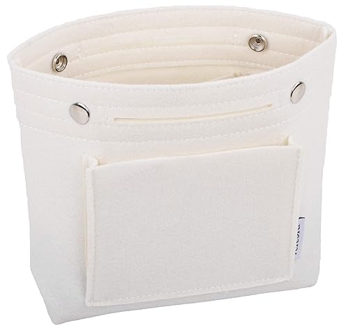 Vercord Mini Slim Small Felt Purse Organizer Insert Inside Handbag
