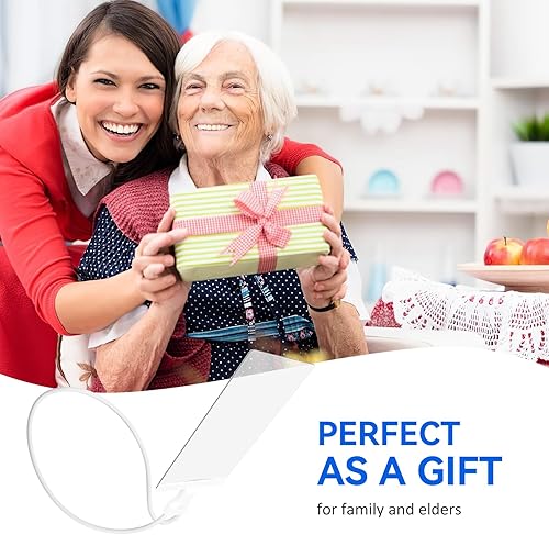 Miniatura 4 de Lupa manos libres 5X, lupa flexible de cuello de cisne de página completa, lupa grande de 8 x 5.5 pulgadas para leer para reparación de desgaste de