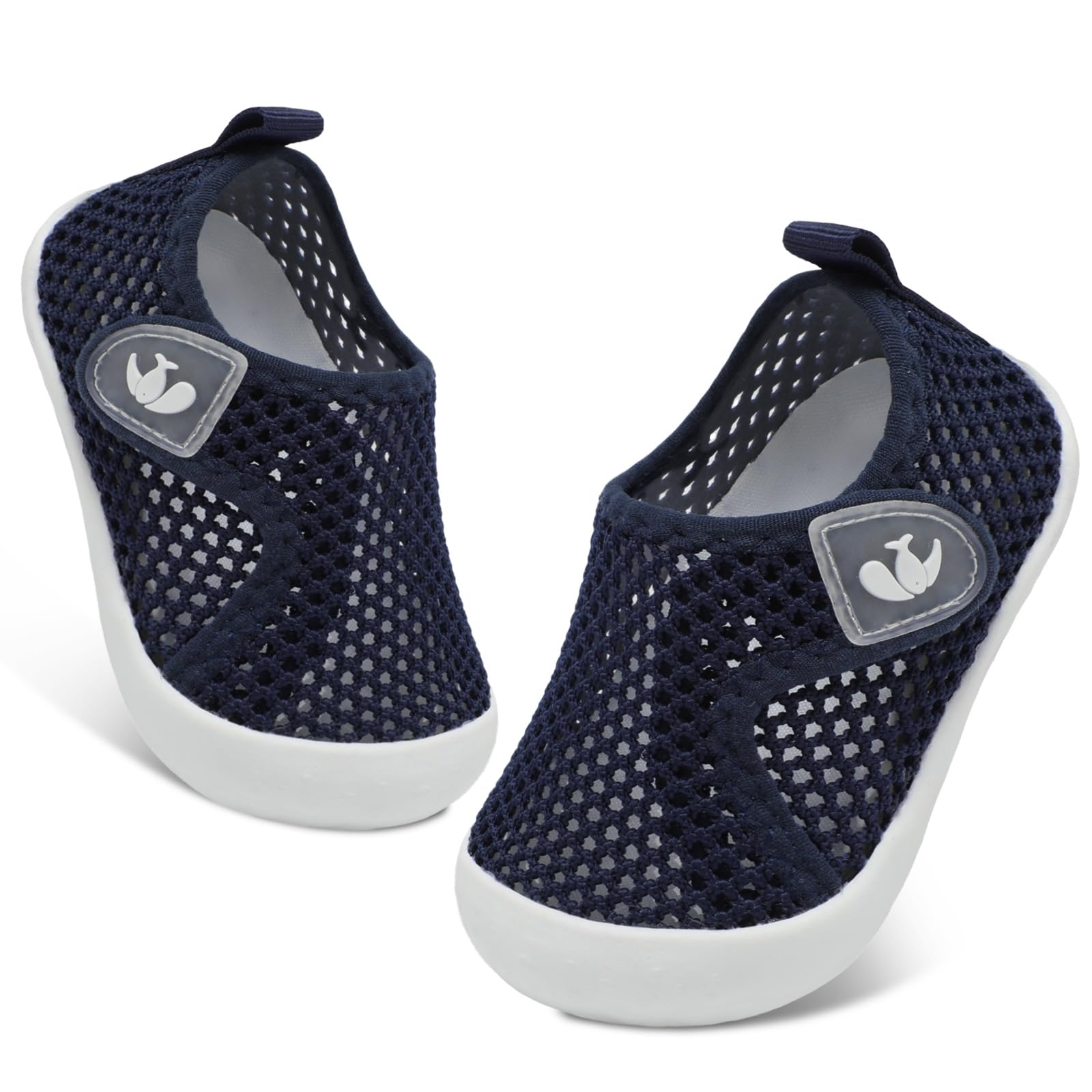 FEETCITY Wide Baby Water Shoes Boys Girls Barefoot Shoes Quick-Dry Kids Aqua Socks for Beach Swim Pool