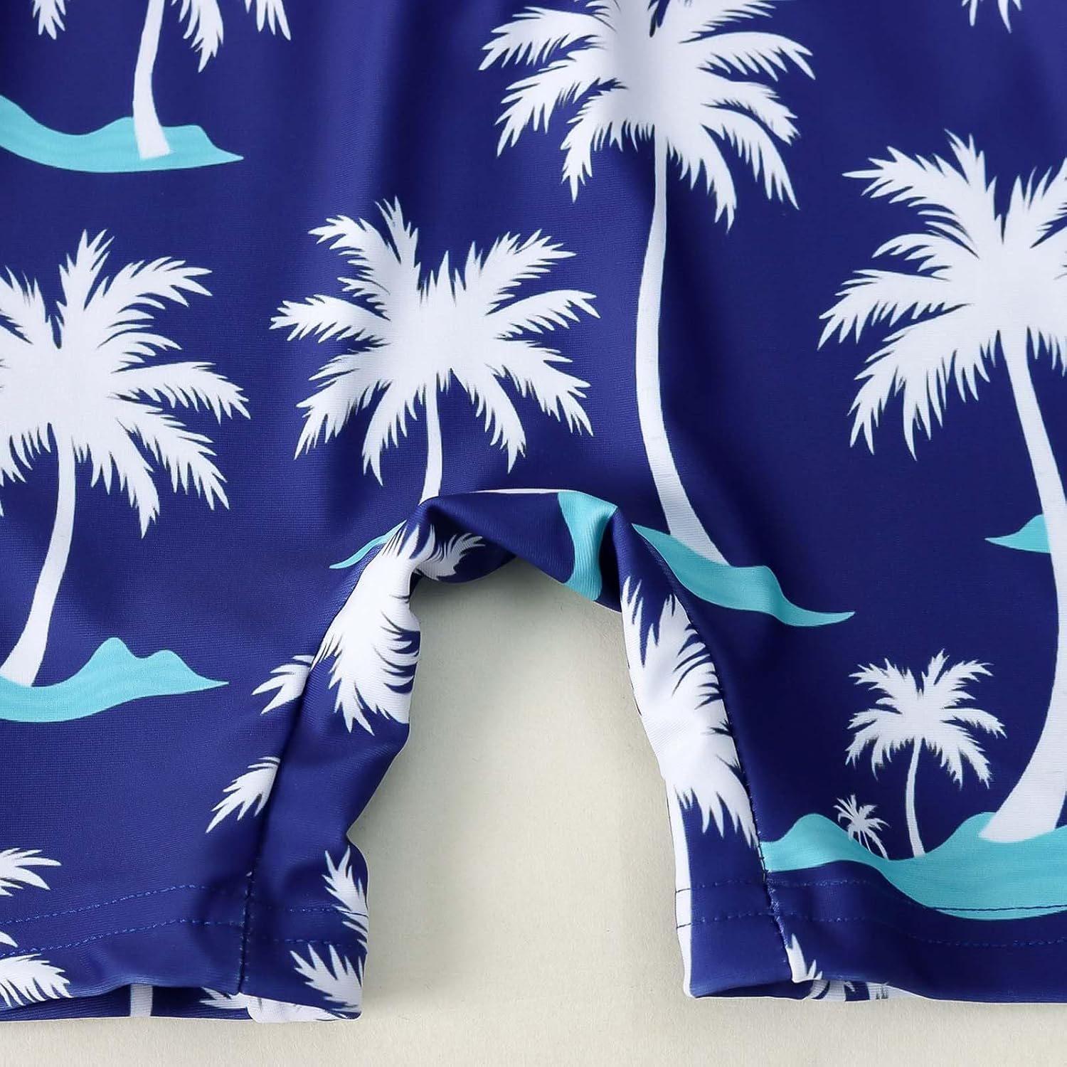 Toddler Baby Boy Swimsuit with Sun Hat Long Sleeve Zip Up Swimwear Printed Swimming Suit Beach One Piece Bathing Suit
