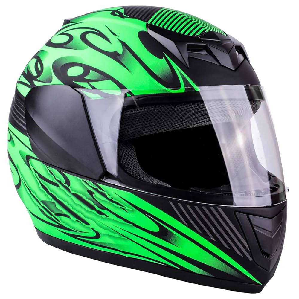 Amazon.com: Typhoon Youth Kids Full Face Helmet with Shield