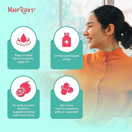 Miniatura 6 de Grapefruit Seed Extract by MaryRuths  Grapefruit Seed Oil Drops  Peel  Seed  Herbal Tinctures Liquid Drops  Sugar Free  Vegan  Non-GMO  Gluten Free