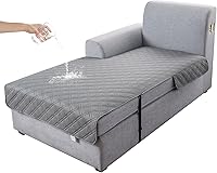 Vista 19 de Genina Funda de Sofá en Forma de L, Fundas de Sofá Seccional con Chaise, Impermeables Lavables Fundas de Sofá para Chaise Lounge en Forma de L