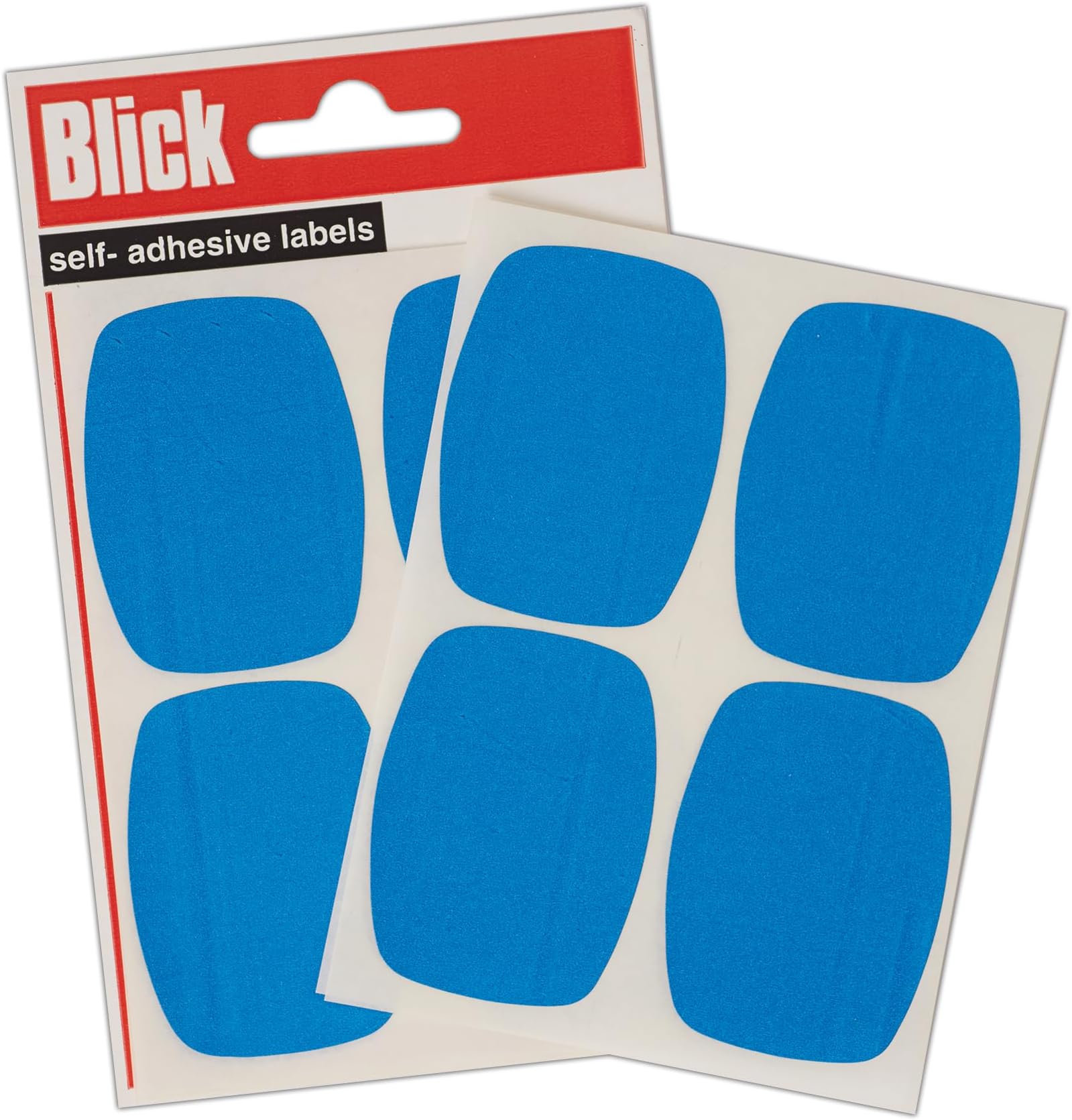 Blick39 x 52mm Label Pack - Blue (16 Labels)