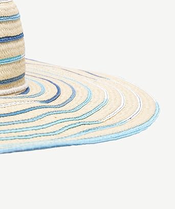Striped Straw Hat