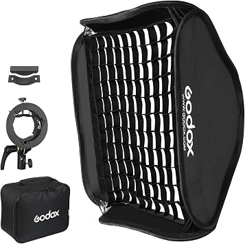 Godox SGGV8080 Quick Release Softbox with S2 Flash Bracket & Carrying Bag