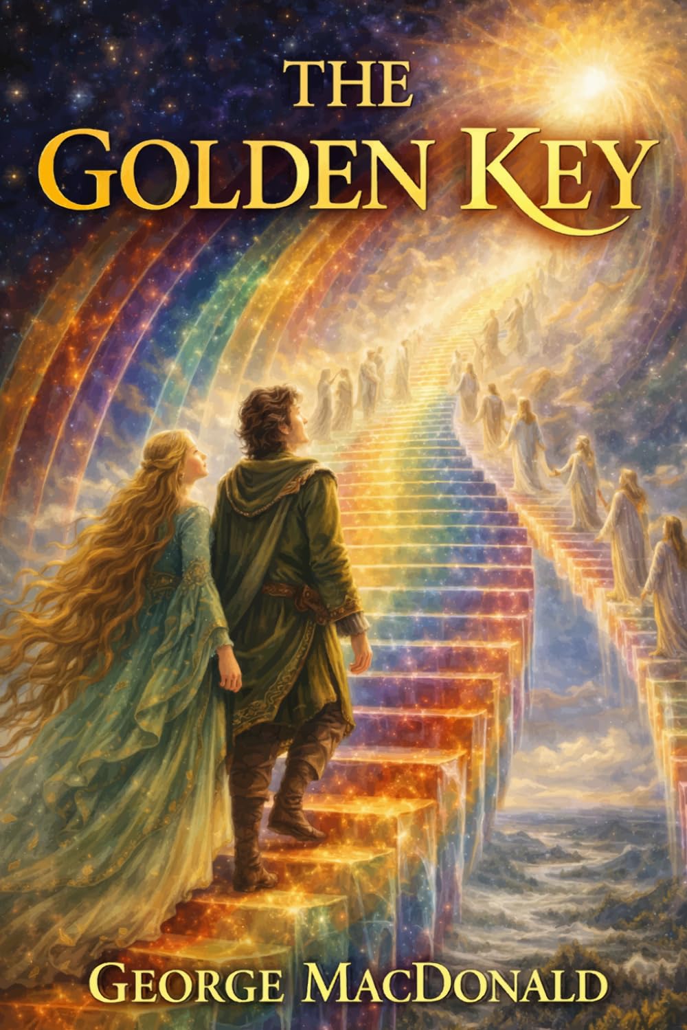 The Golden Key: Classic Illustrated Children's Book by George MacDonald