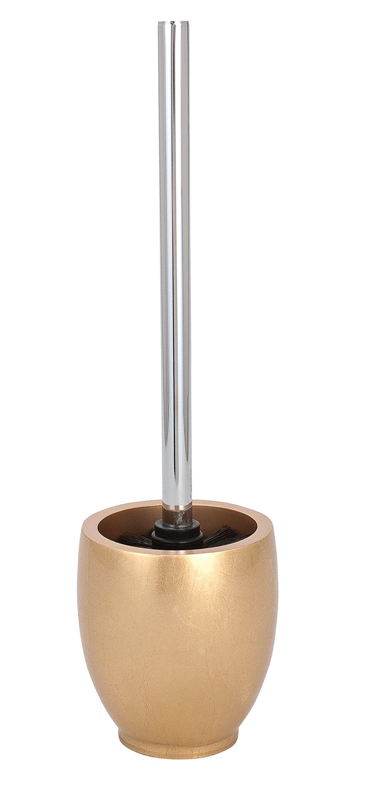 Wenko Escobillero Pieno Acero INOX - Forma Cerrada, Acero Inoxidable, 10.1 x 37.5 x 10.1 cm, Satinado — view 13