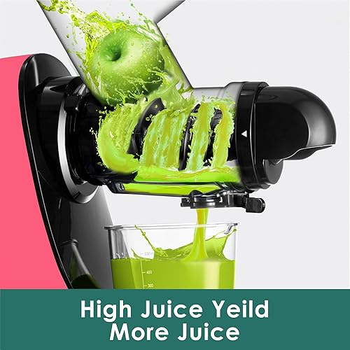 Vista 31 de Fretta Máquinas exprimidoras, exprimidor de prensa en frío, máquinas exprimidoras sin BPA, máquinas exprimidoras de verduras y frutas, canal de Negro