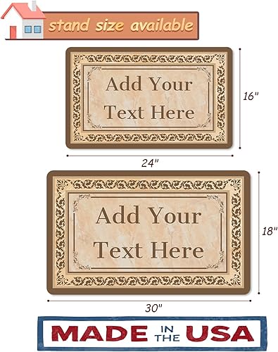 Miniatura 3 de Magimagine Tapete personalizado para puerta exterior e interior  Tapete de bienvenida personalizado para interiores y exteriores para puerta