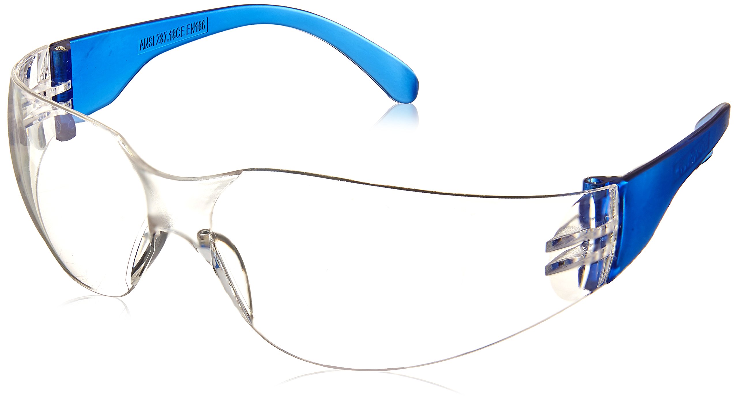 SAFE HANDLER Protective Safety Glasses, Clear Polycarbonate Impact and Ballistic Resistant Lens, Variety Pack, 12 Colors (1 Pair each color = 12 PAIRS)