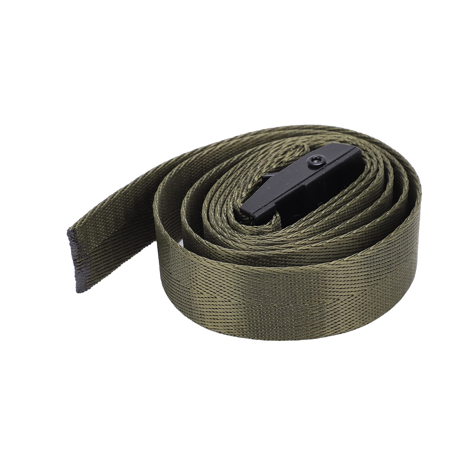2pcs Lashing Straps Green Heavy Duty Goods Tie Down Strapping Bands with Zinc Alloy Buckles for Securing Loads (3 Meters)